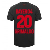 Bayer Leverkusen Alejandro Grimaldo #20 Replika Hemmatröja 2023-24 Kortärmad